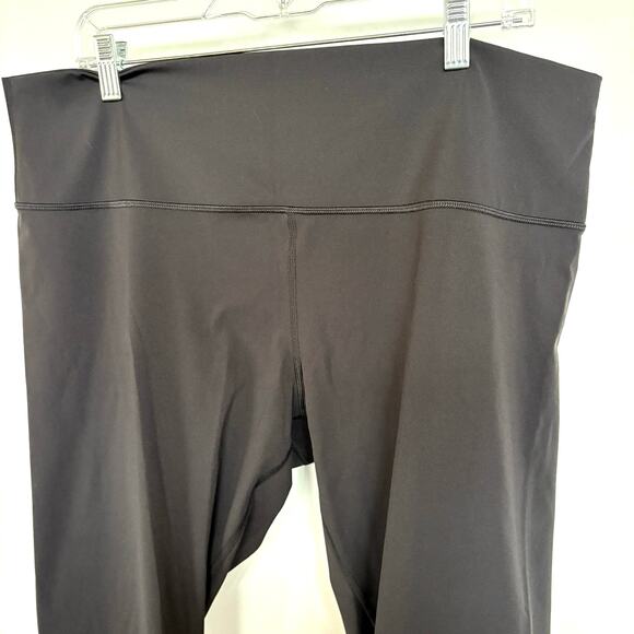 Lululemon Black Ankle Full Length Leggings Plus Size 20 - Picture 2 of 7